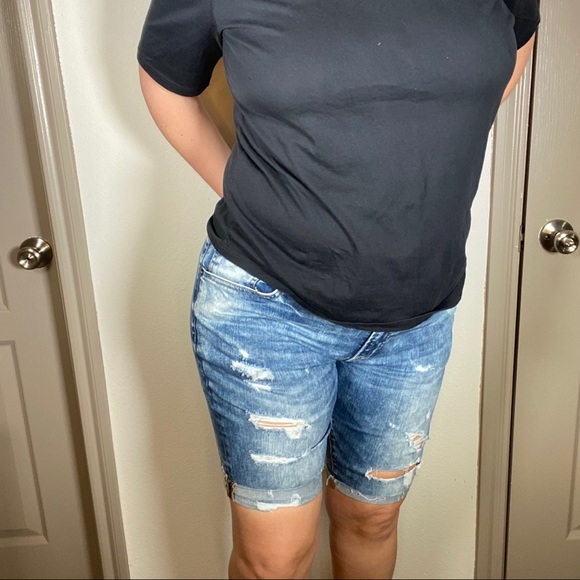 34W men’s denim American Eagle cutoff shorts - Picture 4 of 11